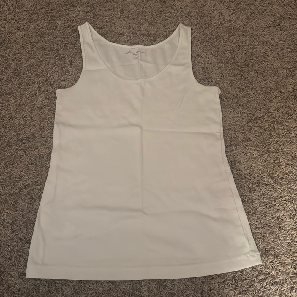 White tank top